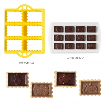 Kit for Chocolate Cookies - Easter